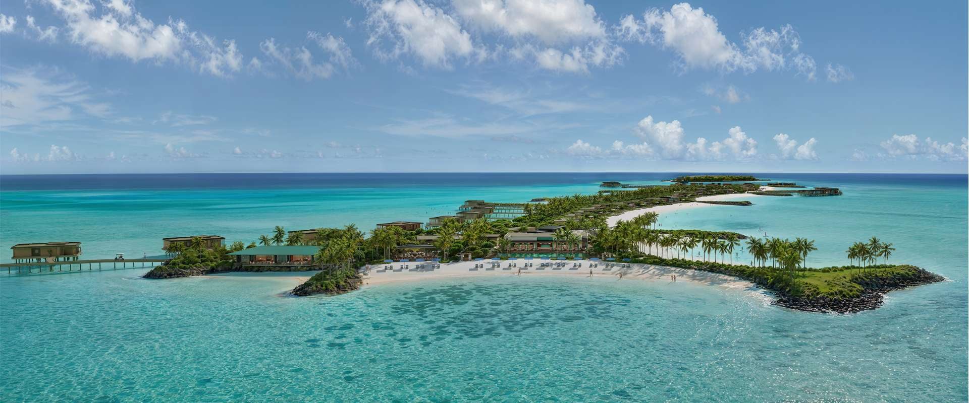Official render of Bvlgari Resort Ranfushi island