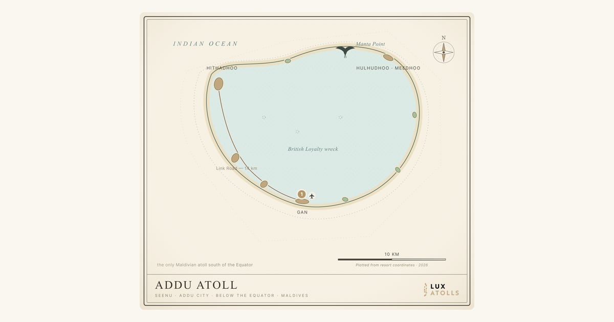 Addu Atoll Guide 2026 — Addu City, Gan & the Equator Maldives