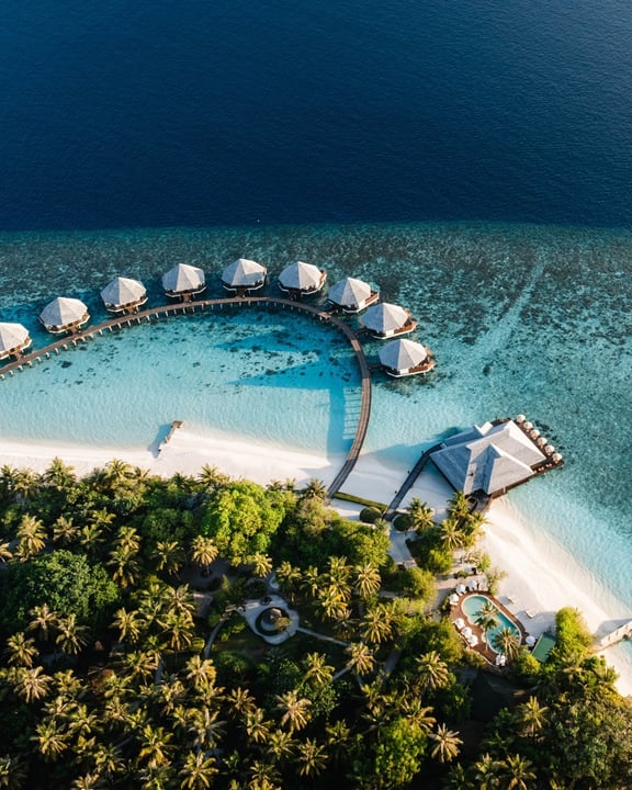 Foto von Adaaran Prestige Water Villas vom 30. Juni 2026. Möglicherweise ein Bild von Wasser und Text.