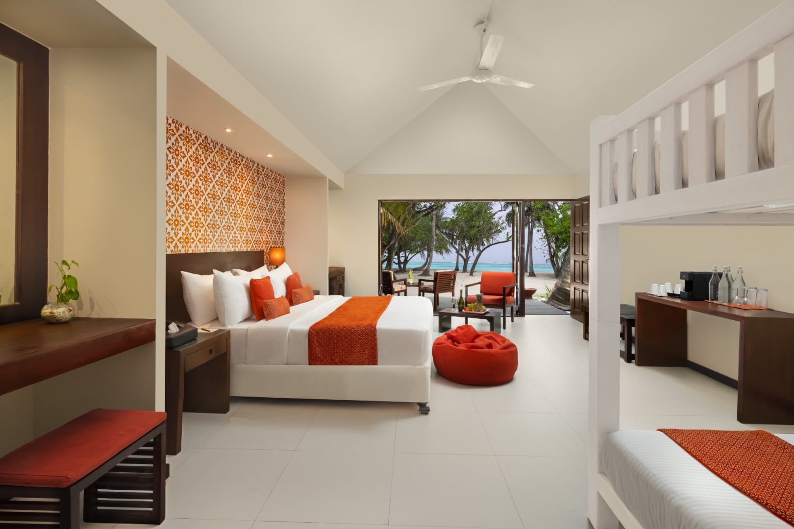 One Bedroom Family Beach Villa im Adaaran Select Hudhuranfushi