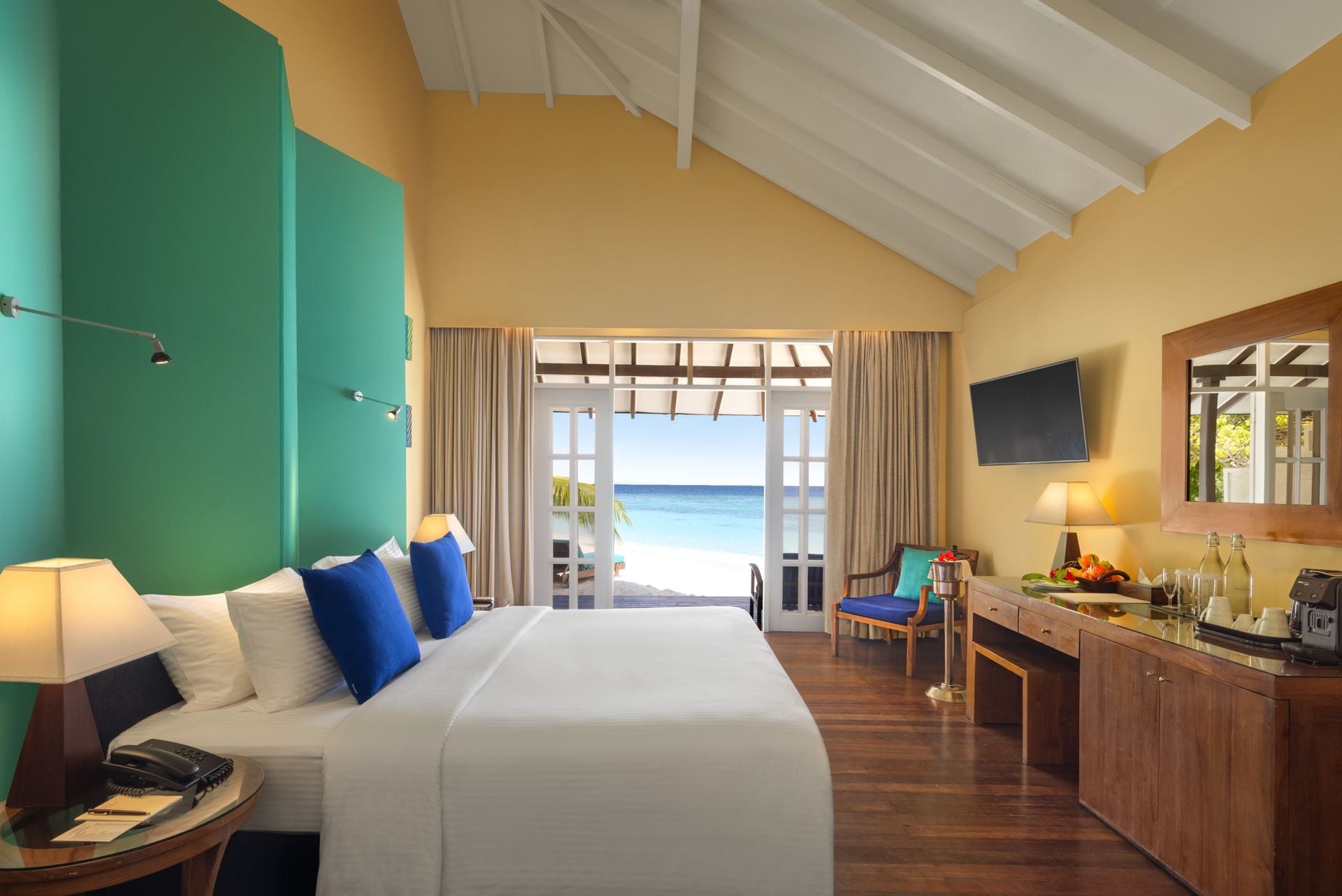 Beach Villa im Adaaran Select Meedhupparu