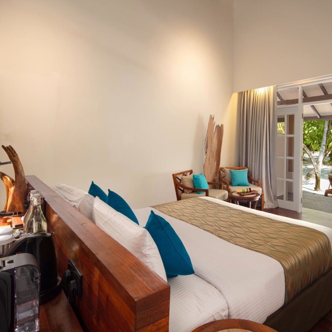 Deluxe Jacuzzi Beach Villa im Adaaran Select Meedhupparu