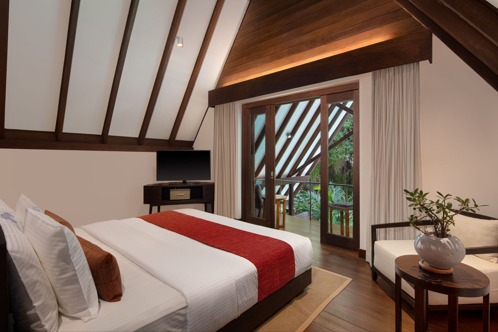 Duplex Pool Honeymoon Suite im Adaaran Select Meedhupparu