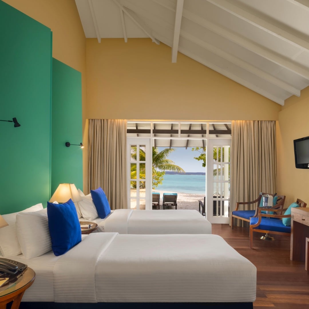 Two Bedroom Family Beach Villa im Adaaran Select Meedhupparu