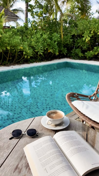 Ein privater Pool, der Ozean nur wenige Schritte entfernt, und bis zum Abendessen müssen Sie nirgendwo sein 🌴🥂

Wie lange, glauben Sie, würden Sie brauchen, um ins Wasser zu kommen?

#maldives #travel #explore #vacation #summer