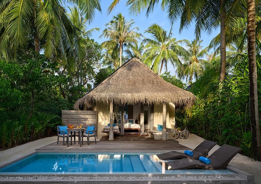 Sunrise Beach Pool Villa im Anantara Dhigu Maldives