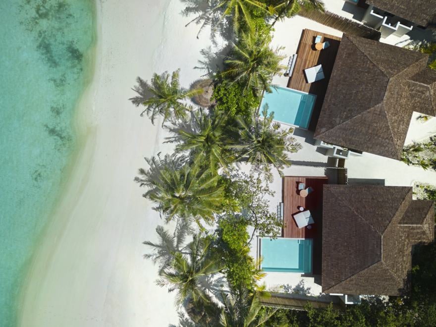 Beach Pool Villa im Anantara Veli Maldives