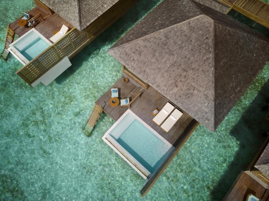 Over Water Pool Villa im Anantara Veli Maldives