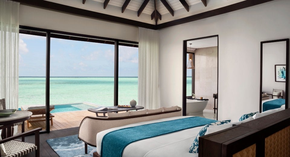 Over Water Villa im Anantara Veli Maldives