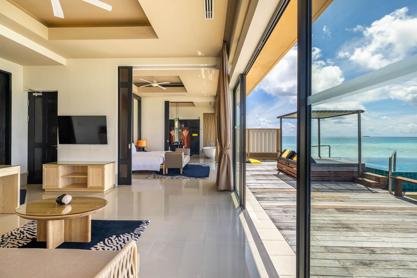 Deluxe InOcean Two Bedroom Pool Villa at Angsana Velavaru
