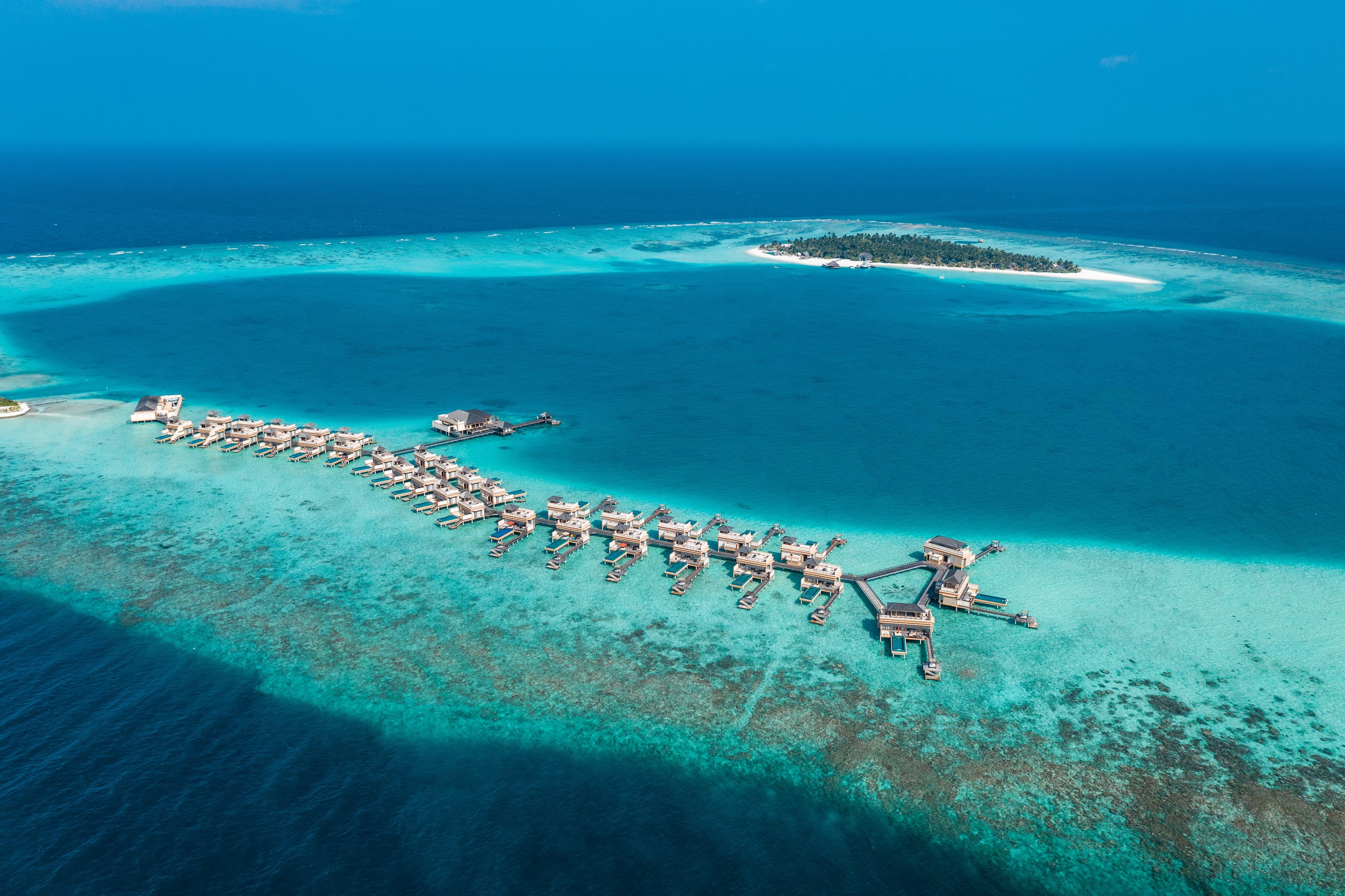 Angsana Velavaru aerial view