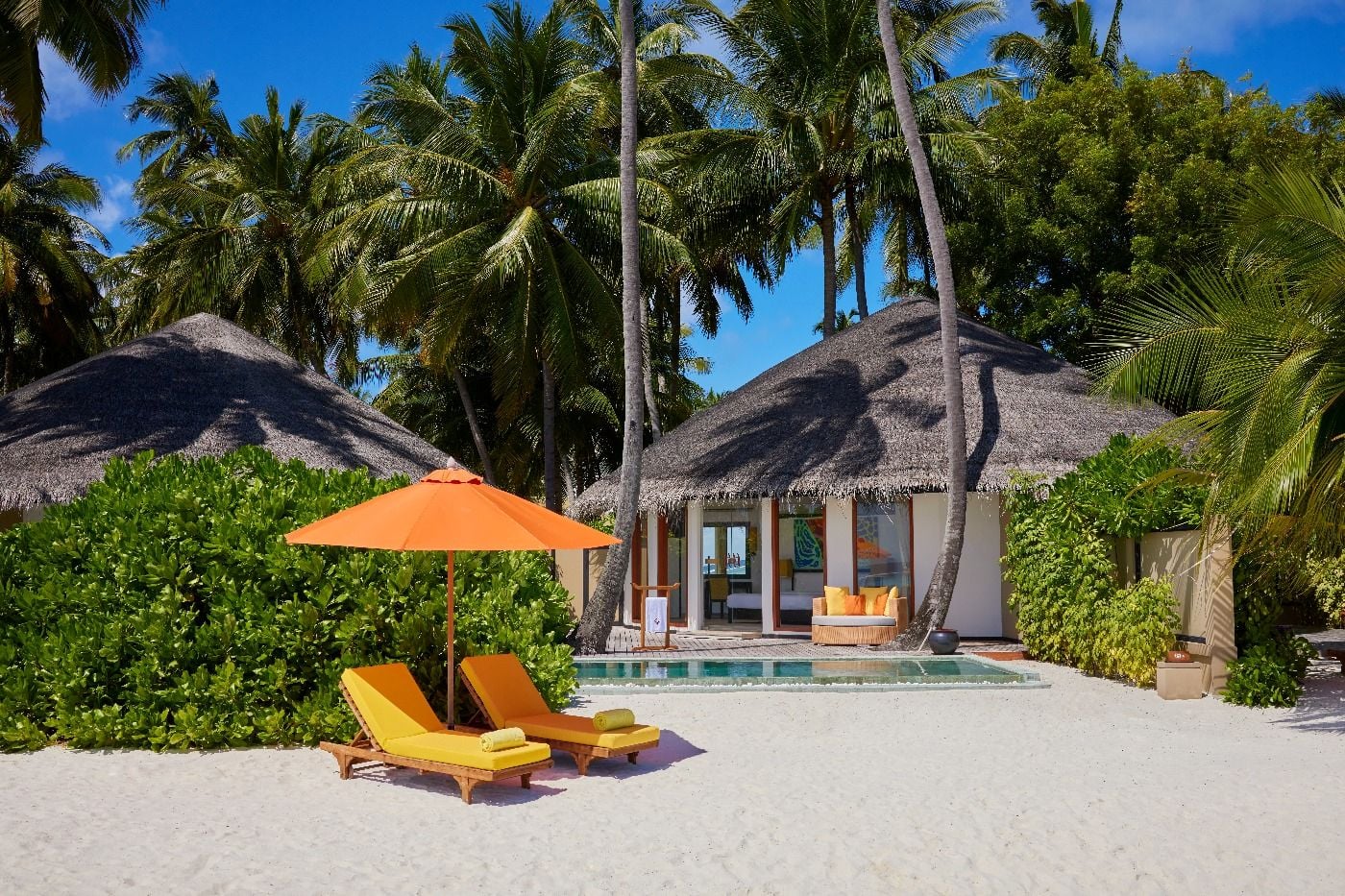 Sunset Beachfront Infinity Pool Villa at Angsana Velavaru