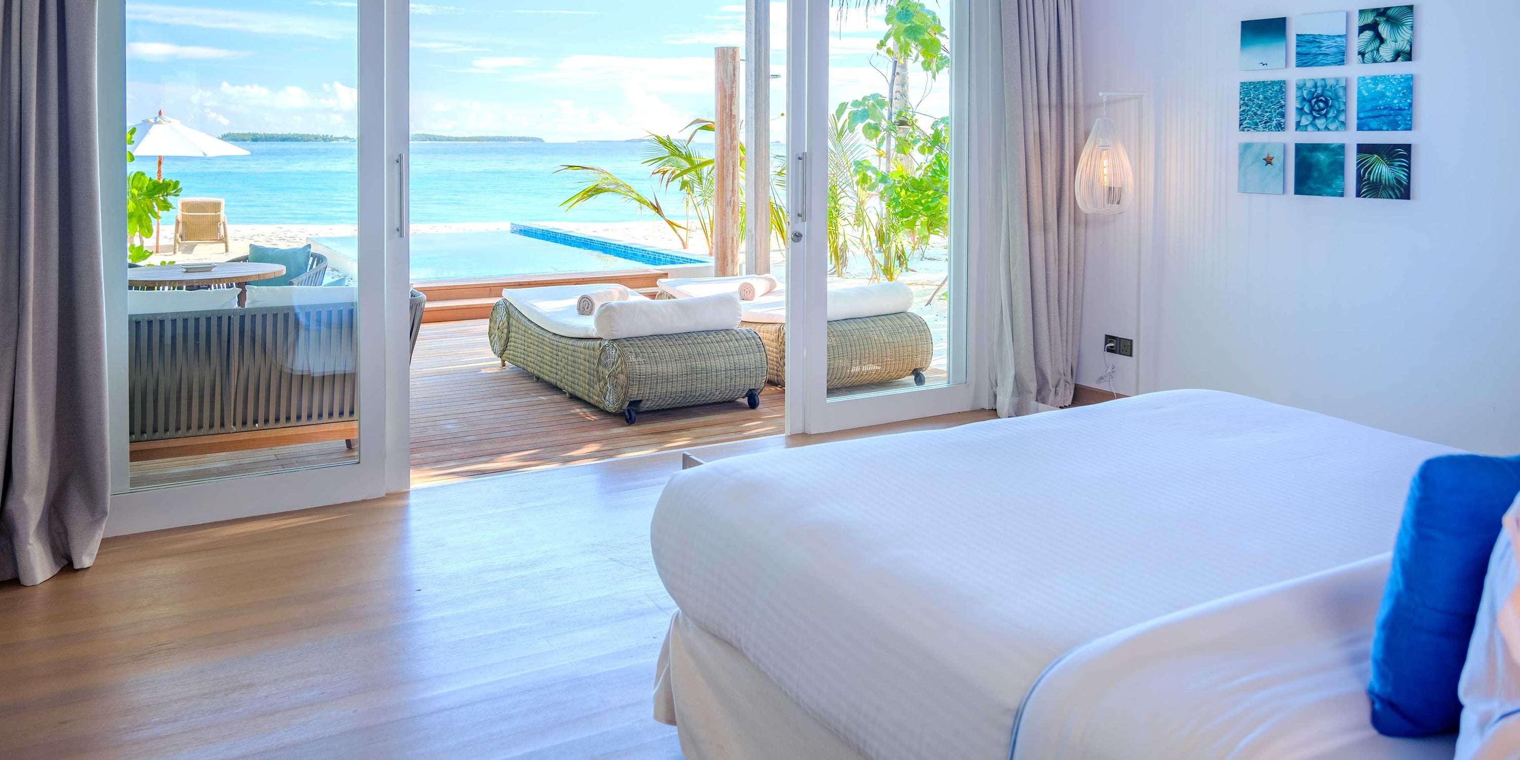 Sunset Beach Villa with Pool at Baglioni Resort Maldives