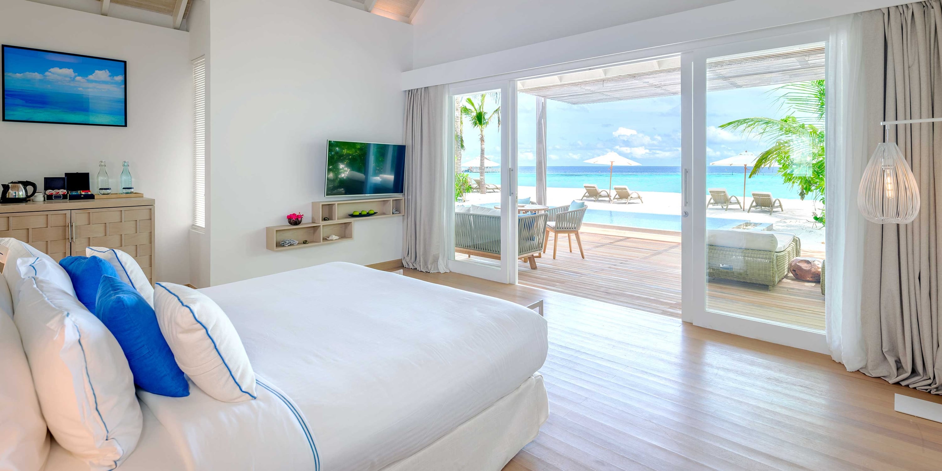 Two Bedroom Family Beach Villa with Pool at Baglioni Resort Maldives