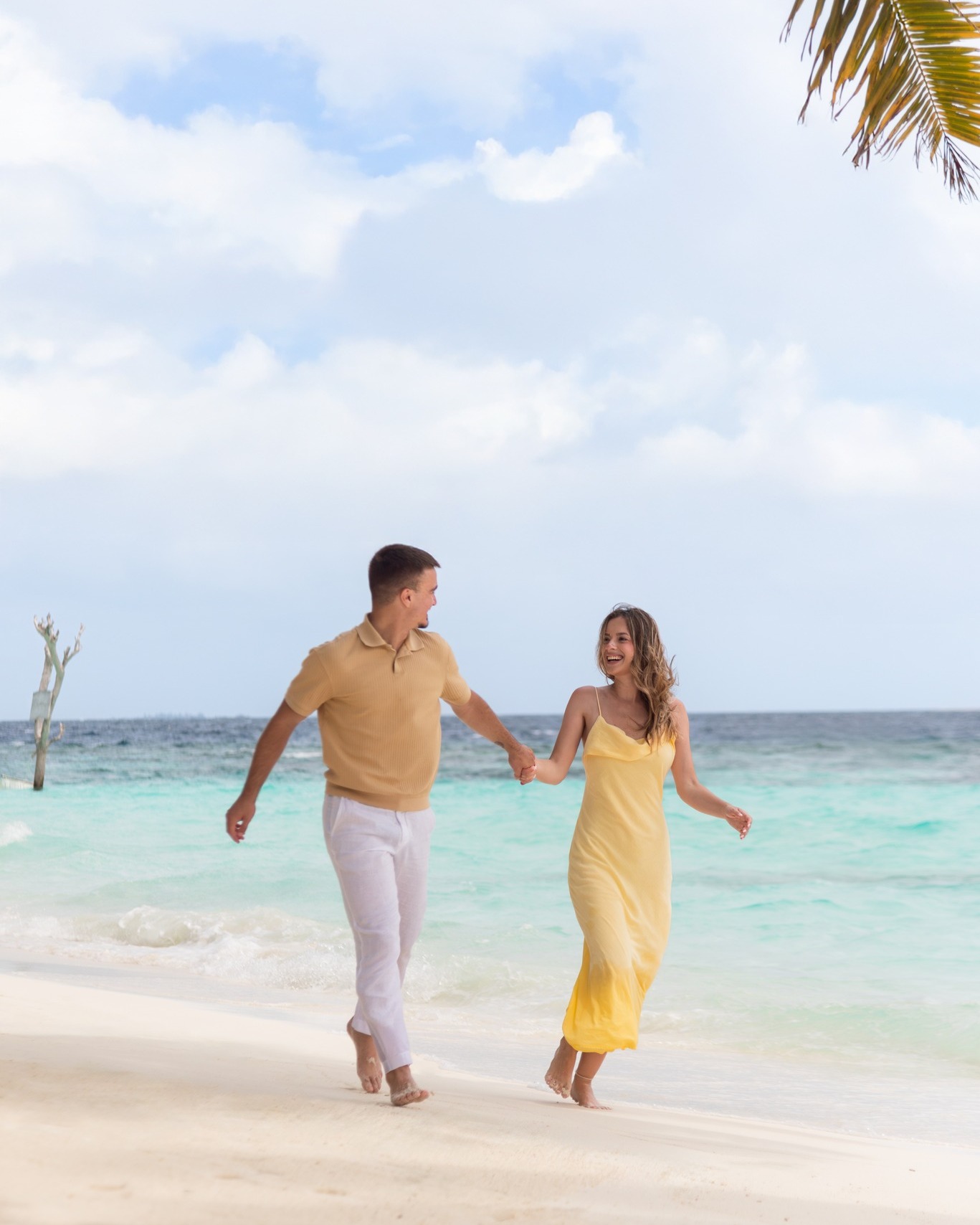 Photo by Bandos Maldives on July 25, 2026. May be an image of one or more people, beach, wedding and text.