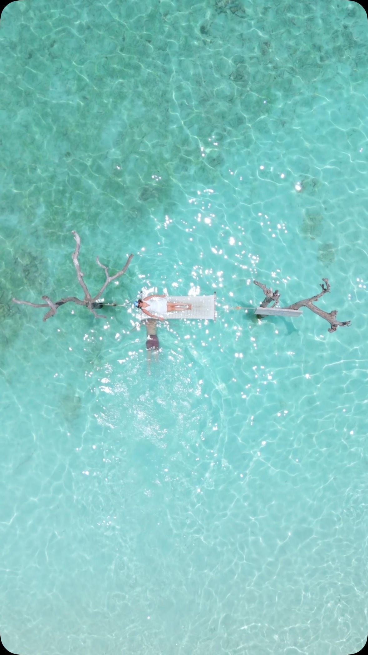 Promenades pieds nus sur la plage, baignades dans l’océan, et des moments faits pour deux. 💙 #bandosmaldives #couple #visitmaldives #holiday #honeymoon