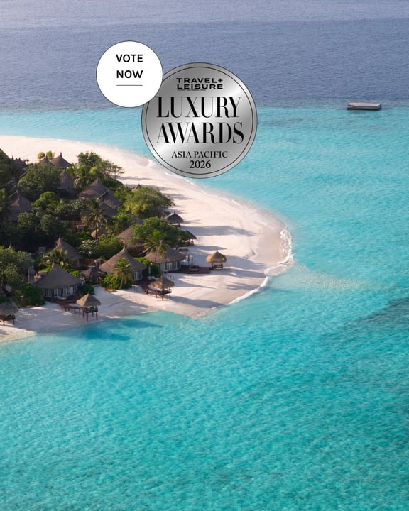 Photo by Banyan Tree Vabbinfaru - Maldives on February 02, 2026. May be an image of beach, horizon, ocean and text that says "VOTE NOW TRAVEL+ LEISURE LUXURY AWARDS ASTAPACIFIC ASIA PACIFIC 2026".