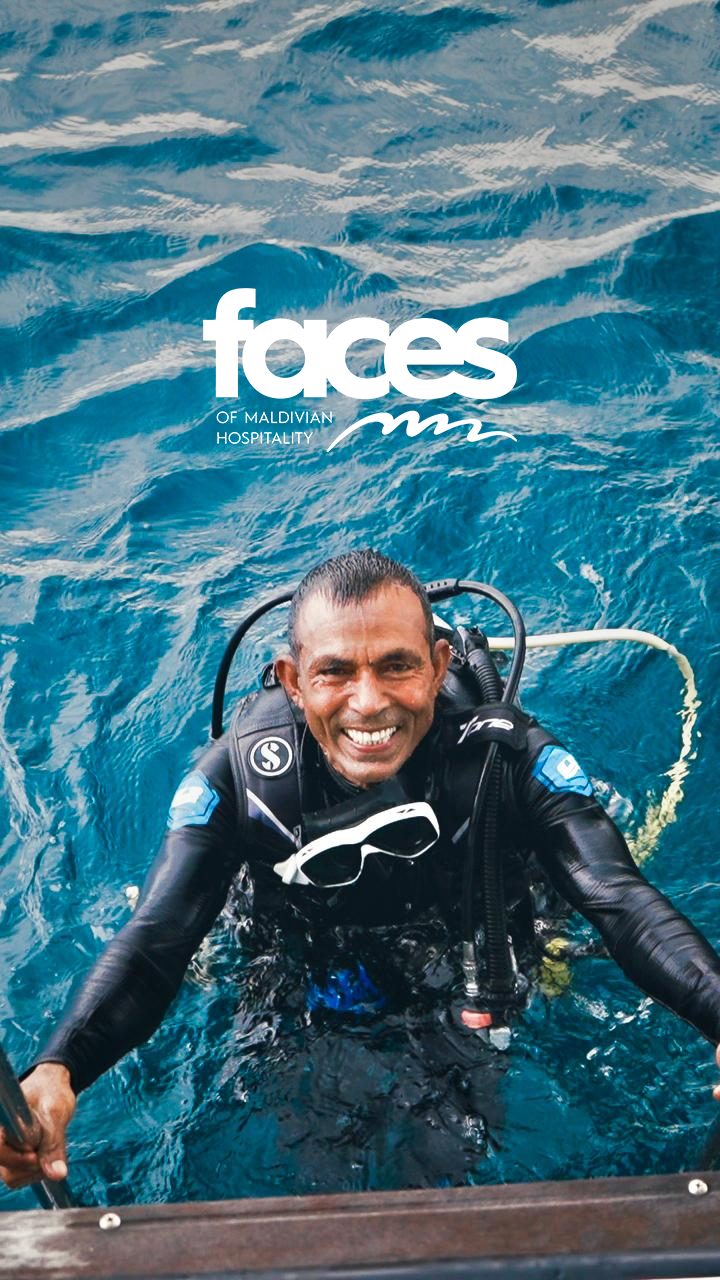With over 43 years of experience, Ahmed Nasir, Dive Instructor at @barosmaldives, has spent a lifetime guiding guests through the beauty beneath the surface and sharing the wonder of the Maldives with