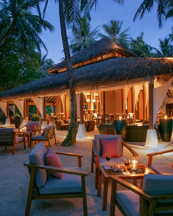 Photo by Baros Maldives on August 10, 2026. May be an image of cabana, outdoors and text.