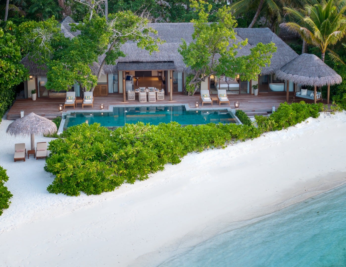 Two Bedroom Baros Retreat mit privatem Pool im Baros Maldives