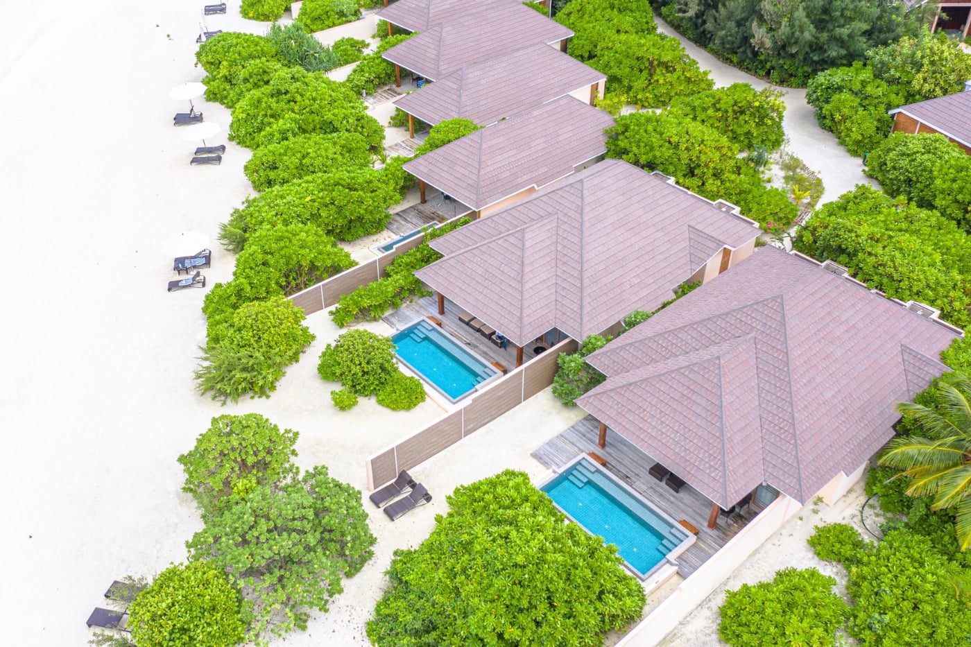 Two Bedroom Beach Pool Residence à Brennia Kottefaru