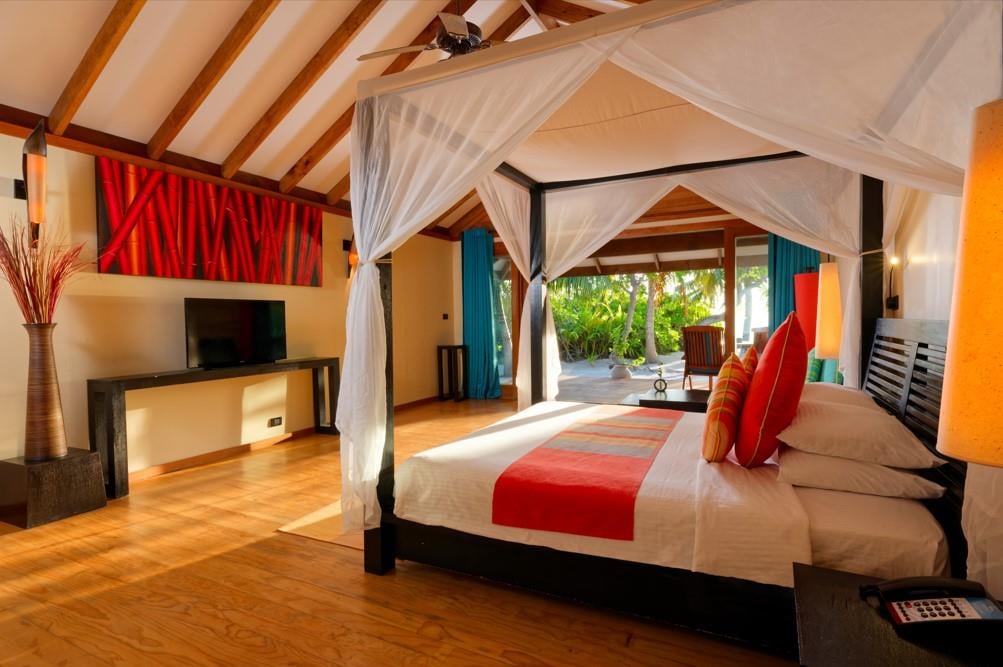 Premium Beach Villa with Whirlpool at Canareef Resort Maldives