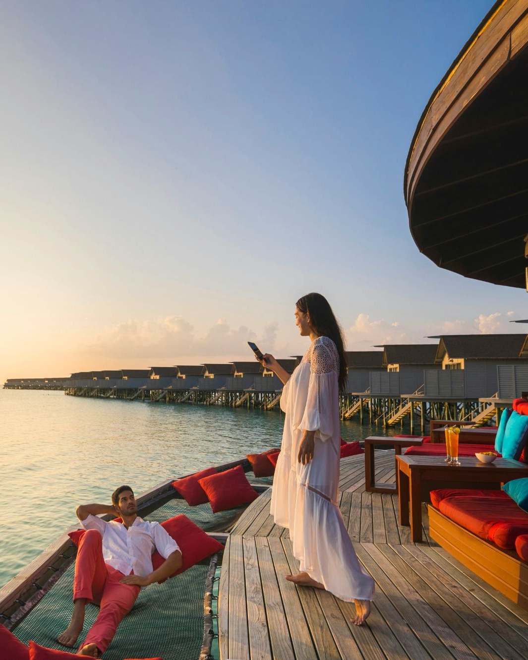 Photo by Centara Ras Fushi Resort & Spa Maldives in Centara Ras Fushi Resort & Spa Maldives with @explorecentara. May be an image of one or more people, outdoors and text.