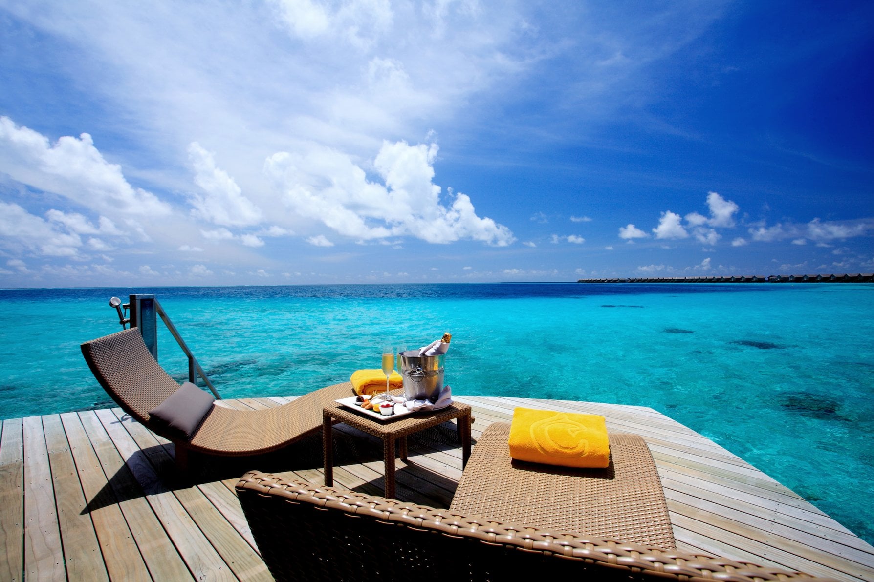 Wasservilla im Centara Ras Fushi Resort & Spa