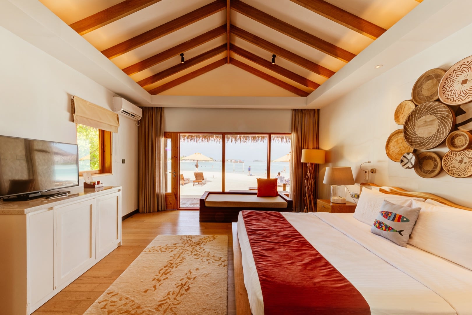 Beach Bungalow im Cinnamon Dhonveli Maldives