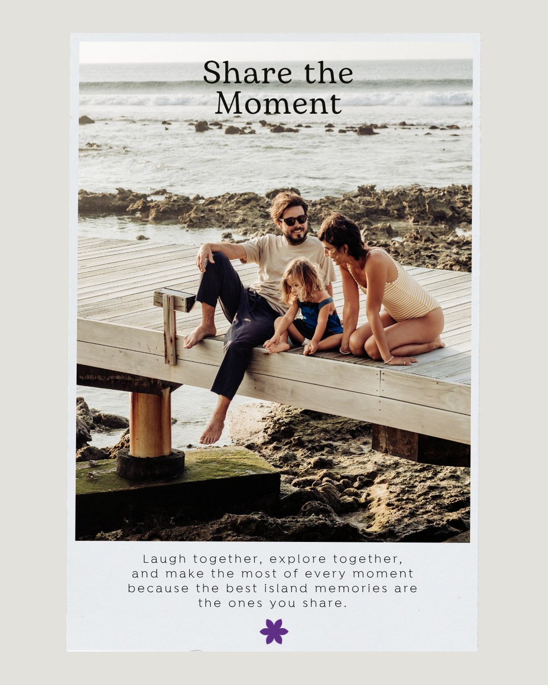 In the moment, making memories, sharing laughter, and enjoying time together.