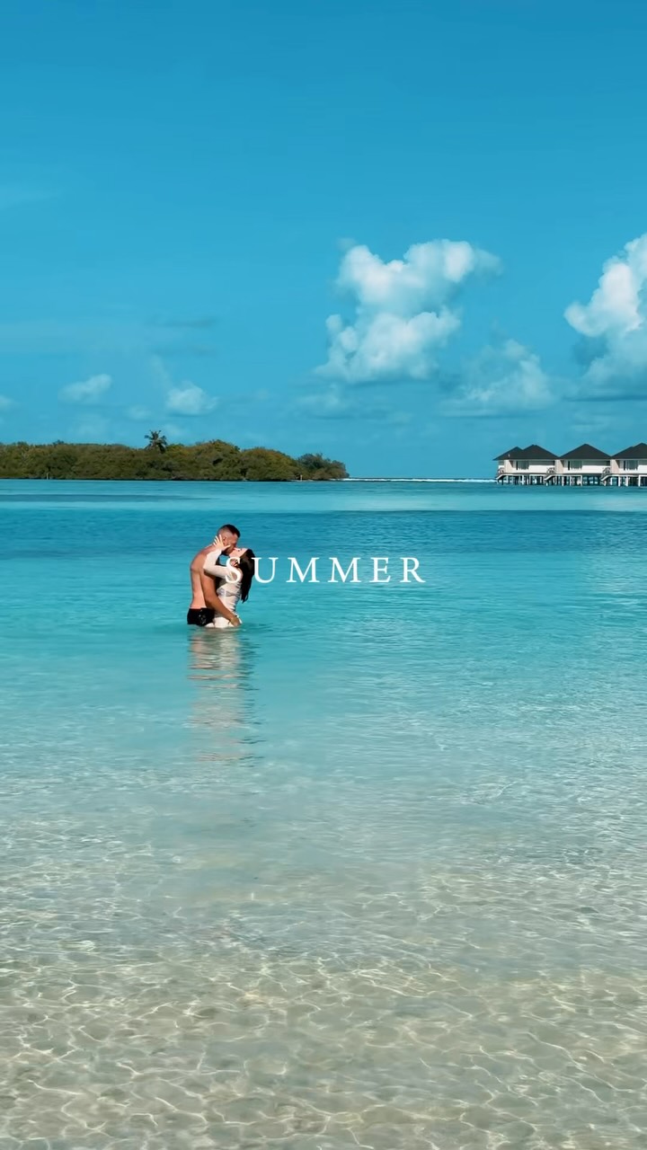 Осень на Мальдивах выглядит именно так 🥰🌴❤️
