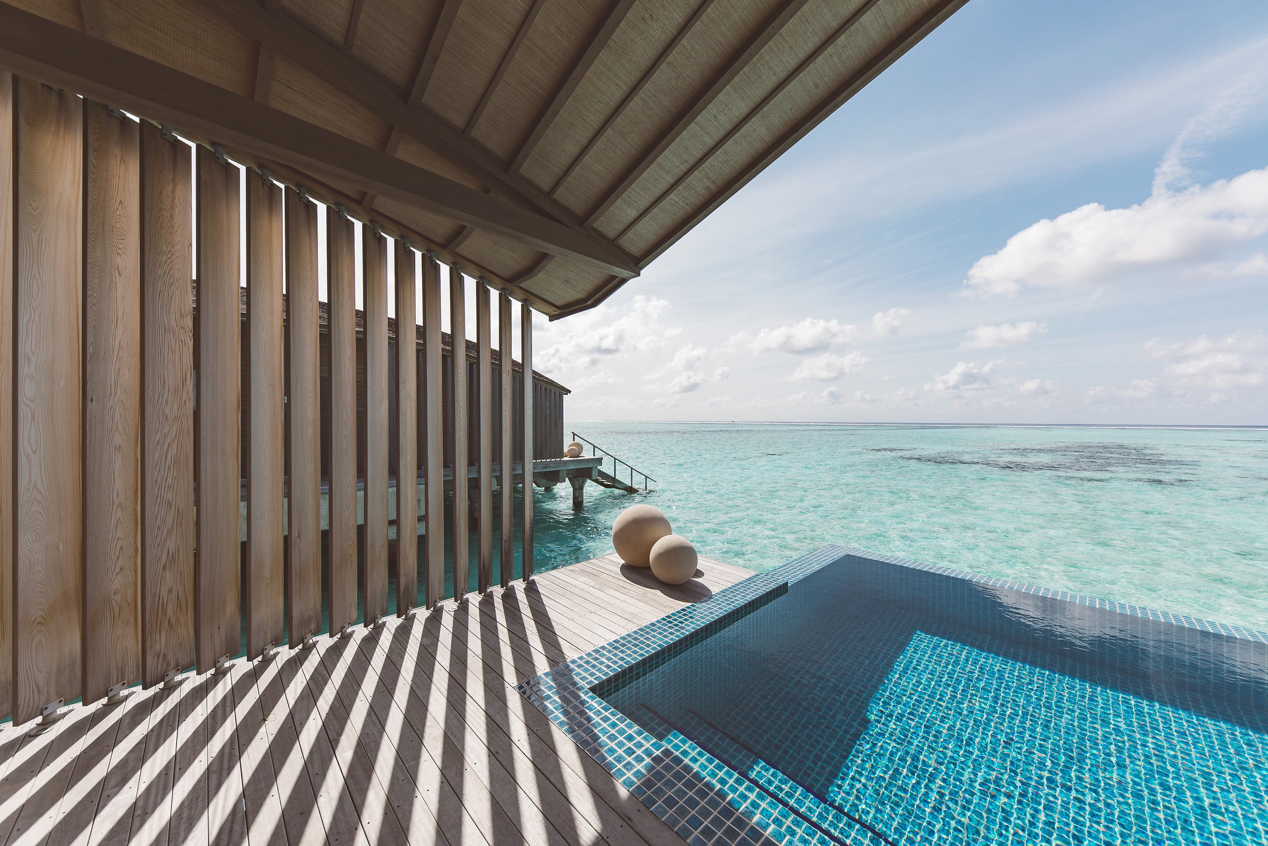 Overwater Villa Sunrise at Club Med Finolhu Villas