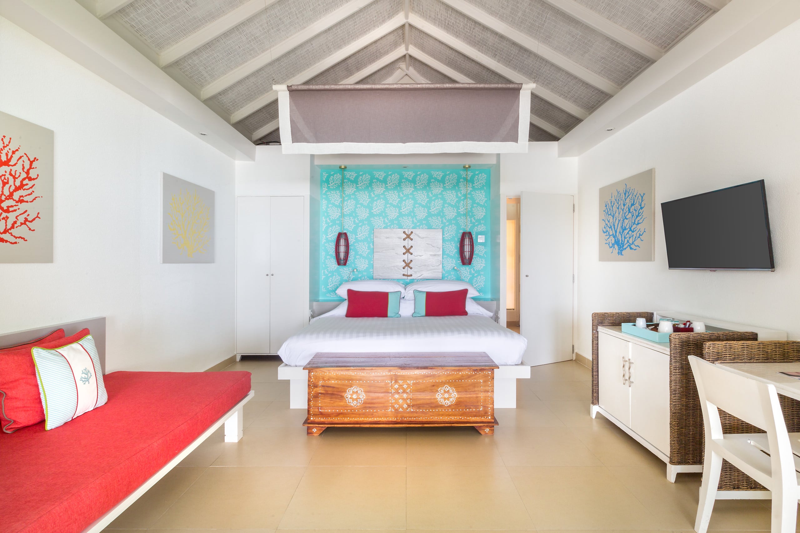 Deluxe Room - Beachfront, Terrace at Club Med Kani