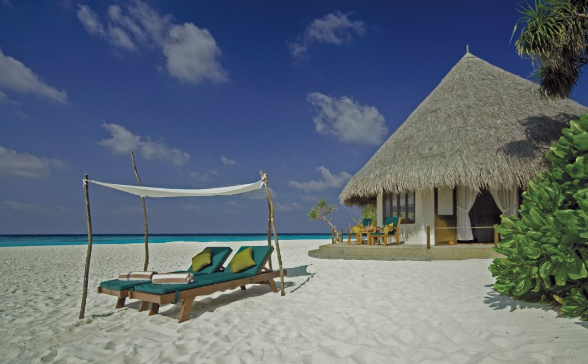 Sunset Beach Villa with tropical garden