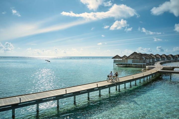 Foto von COMO Maalifushi vom 15. Juli 2026. Zeigt möglicherweise Gewässer und Text.