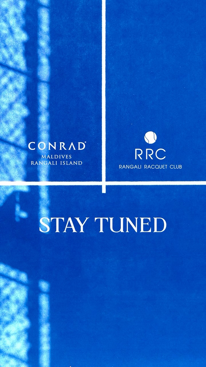 Une nouvelle énergie arrive à Rangali.

Quelque chose d'excitant prend forme sur l'île, apportant une nouvelle façon de jouer sous le soleil maldivien.

Restez à l'écoute. Que le jeu commence, bientôt.

#ConradMaldives #Conrad