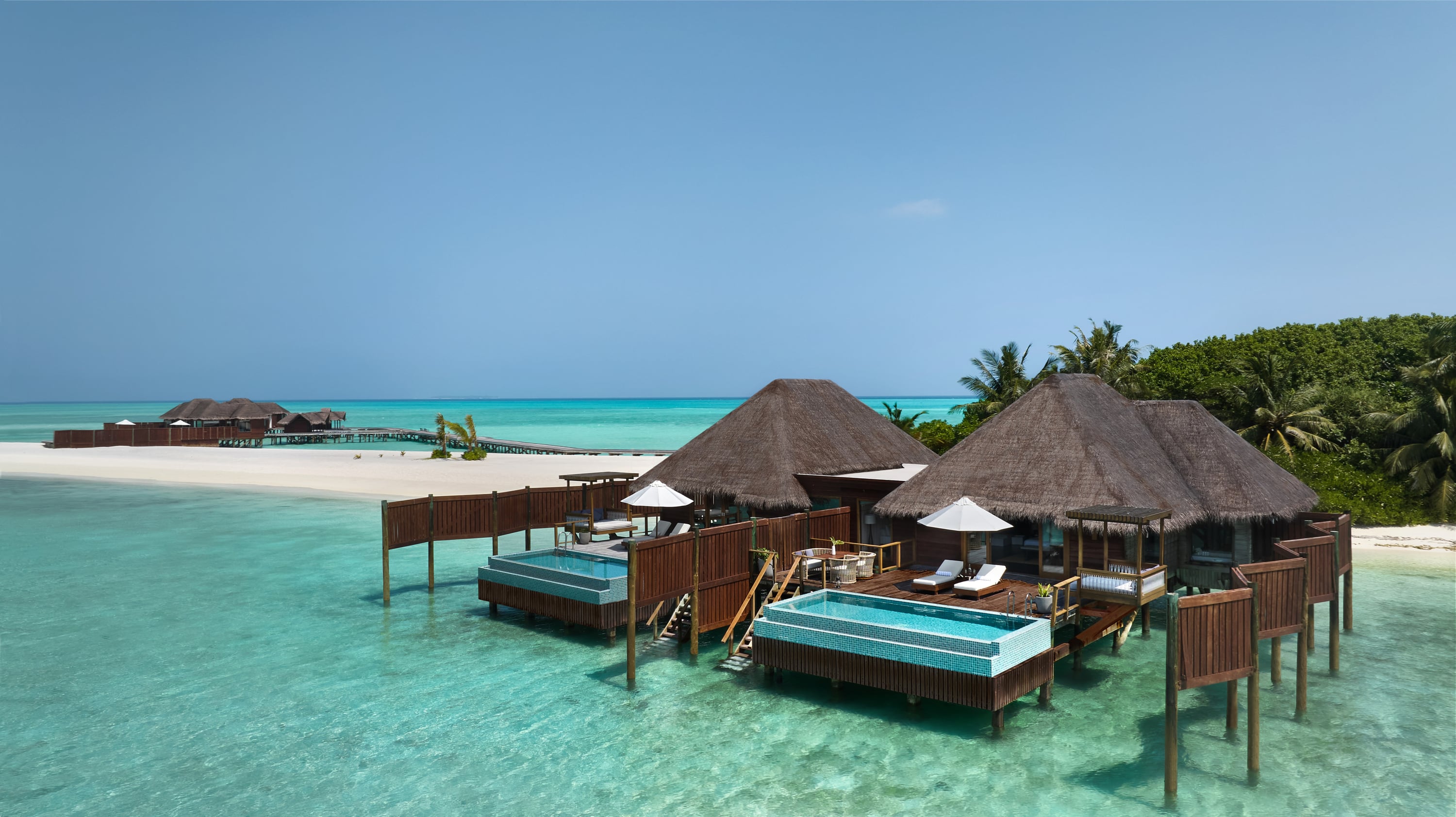 Premier Water Villa with Pool mit Pool im Conrad Maldives Rangali Island