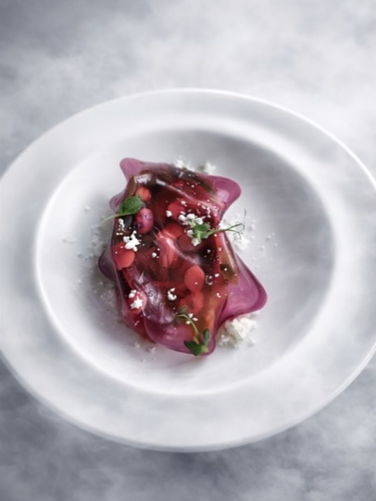 Photo by Jordi Vila in Constance Lemuria Resort - Seychelles with @luesmavega, @constancehotels, @chef_philippe_bertrand, @michelinguide, and @chef_manojpainuly. May be an image of text.