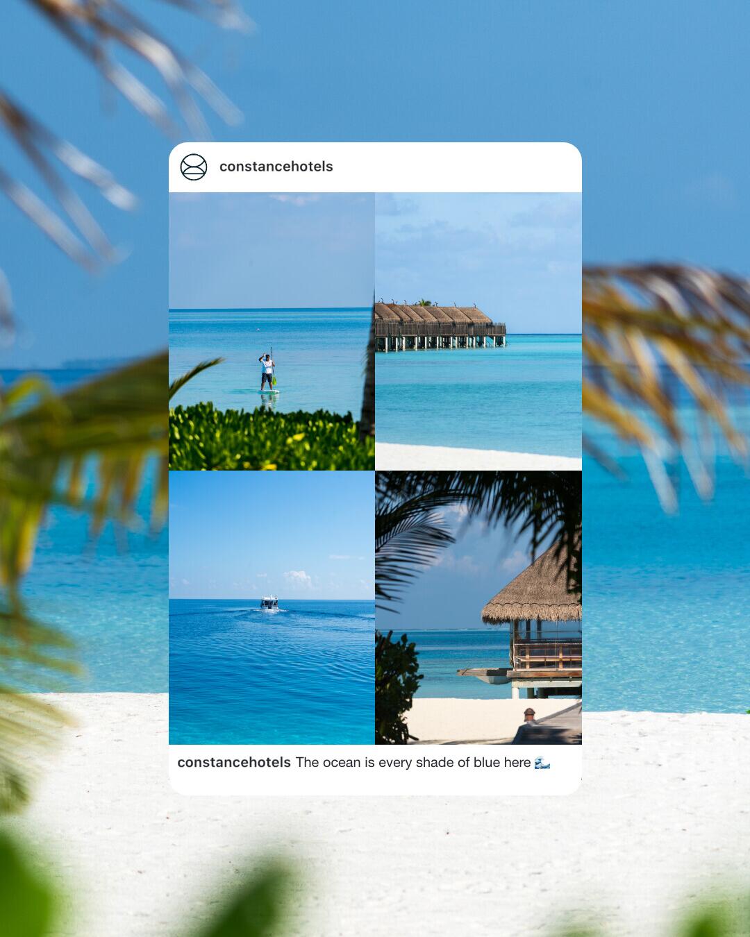 Photo by Constance Hotels & Resorts on June 13, 2026. May be an image of poster, beach, body of water and text.