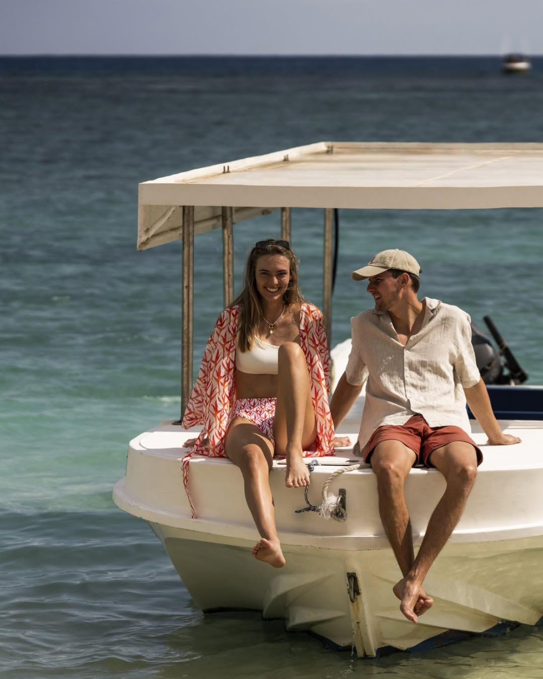 Photo by Constance Hotels & Resorts on August 03, 2026. May be an image of boat, yacht, umbrella and text.