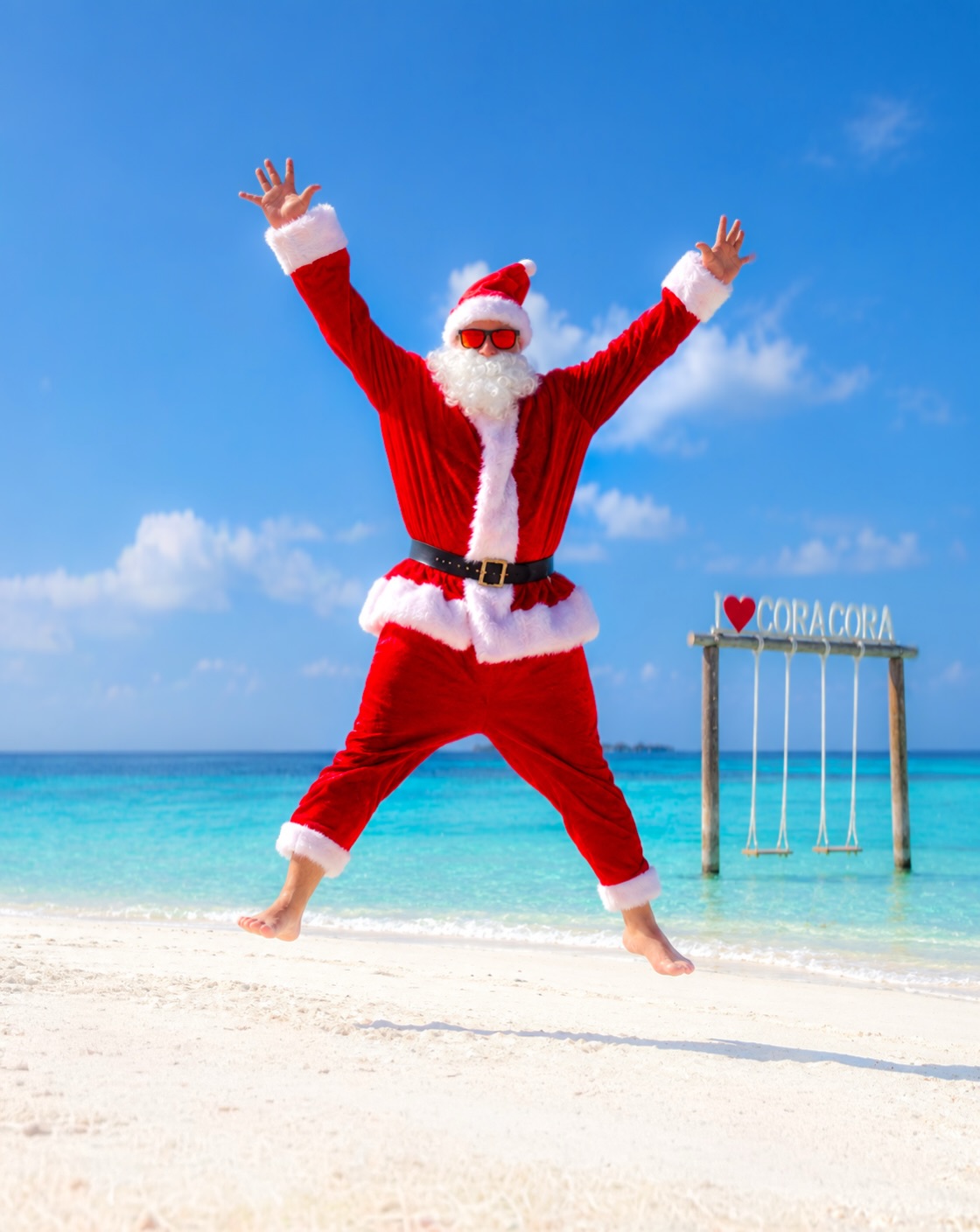 Santa in the sun, shades on, paradise ready. 🎅☀️🌴

The countdown to The Enchanted Tide is on! Dive into Christmas magic, New Year energy, island adventures, and festive surprises made for celebratin