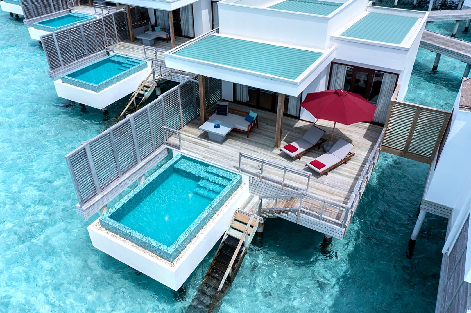 Lagoon Villa with Pool im Niva Dhigali Maldives
