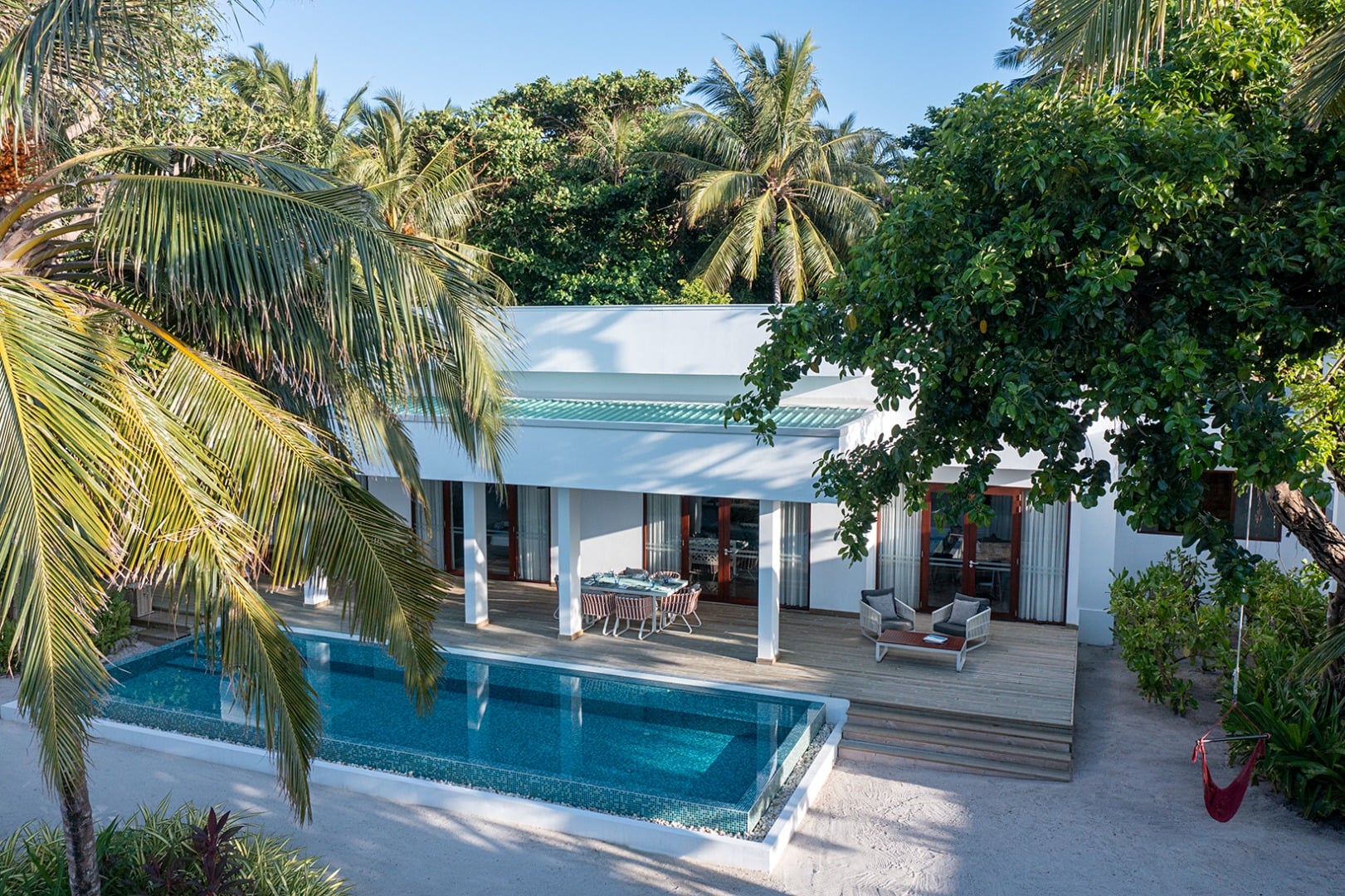 Zweischlafzimmer-Dhigali Suite im Niva Dhigali Maldives