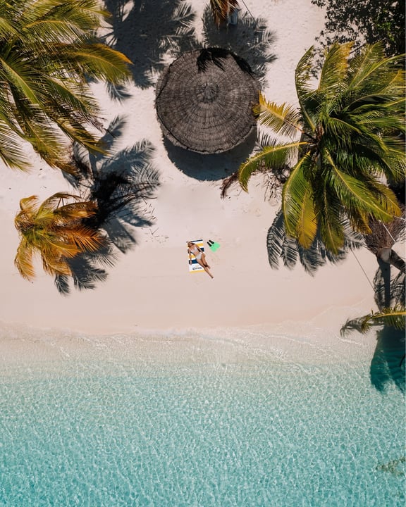 Une étendue tranquille de sable blanc, le bruissement des palmiers au-dessus, et une eau qui scintille dans toutes les nuances de turquoise. Certains endroits n'ont pas besoin de filtre. 🤍🌊

#DiamondsAthuruga #Athuruga #Maldives #VisitMaldives #Ma