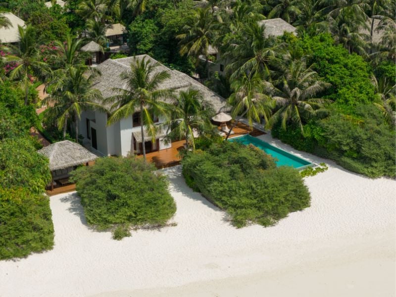 Three-Bedroom Beach Pool Residence im Dusit Thani Maldives