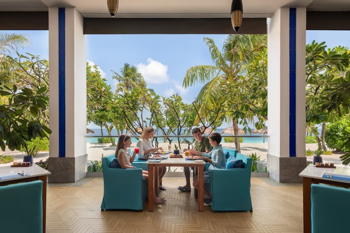 Photo by Emerald Maldives Resort & Spa in Emerald Maldives Resort & Spa with @leadinghotelsoftheworld, and @emerald_collection_resorts. May be an image of cabana and text.