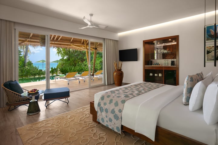 Core family memories are made here. Tucked away in your own private family beach villa, surrounded by lush greens, and just steps from the ocean. Heaven on earth for the whole crew. 

#emeraldmaldives