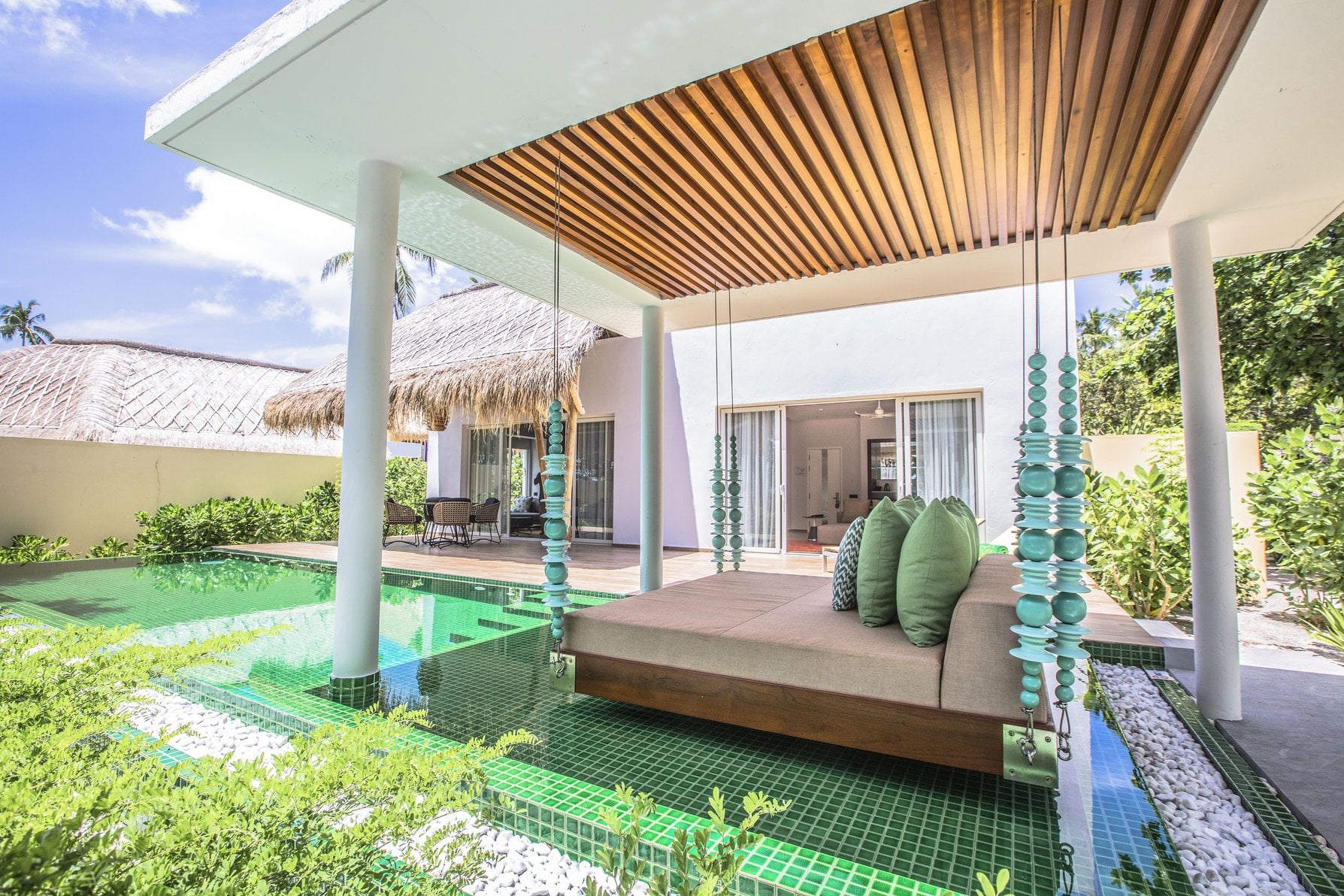 Superior Beach Villa with Pool im Emerald Maldives Resort & Spa