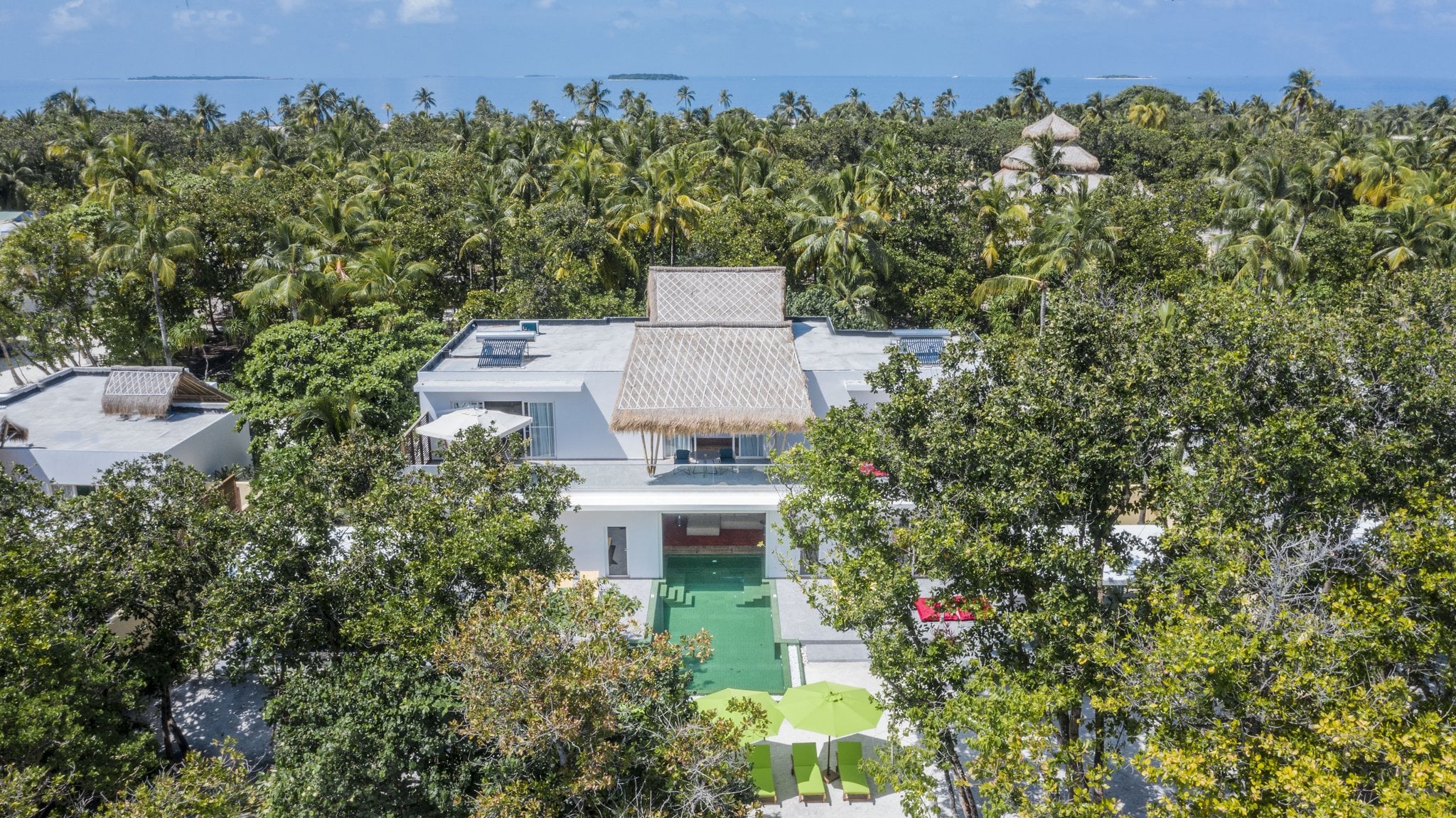 RBV Luftaufnahme im Emerald Maldives Resort & Spa