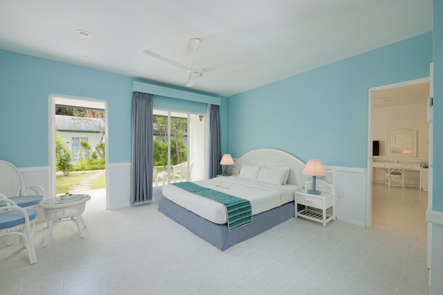 Photo by Equator Village Maldives on June 12, 2026. May be an image of bedroom and text.